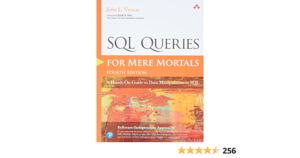 Top SQL book for learning SQL queries – SQL Queries for Mere Mortals is ideal for beginners who want practical SQL query skills.