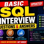 Basic SQL Interview Questions & Answers [Updated]