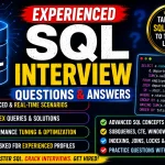 Experience SQL Interview Questions & Answers