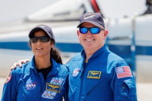 Sunita Williams and Barry Wilmore