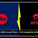 Airtel Jio 365-Day Plans 2025