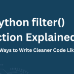 Python filter