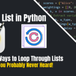 Iterate List in Python