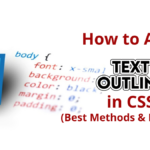 text outline in css , css text outline, text outline css, outline text css