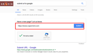 Submit Website to Search Engines