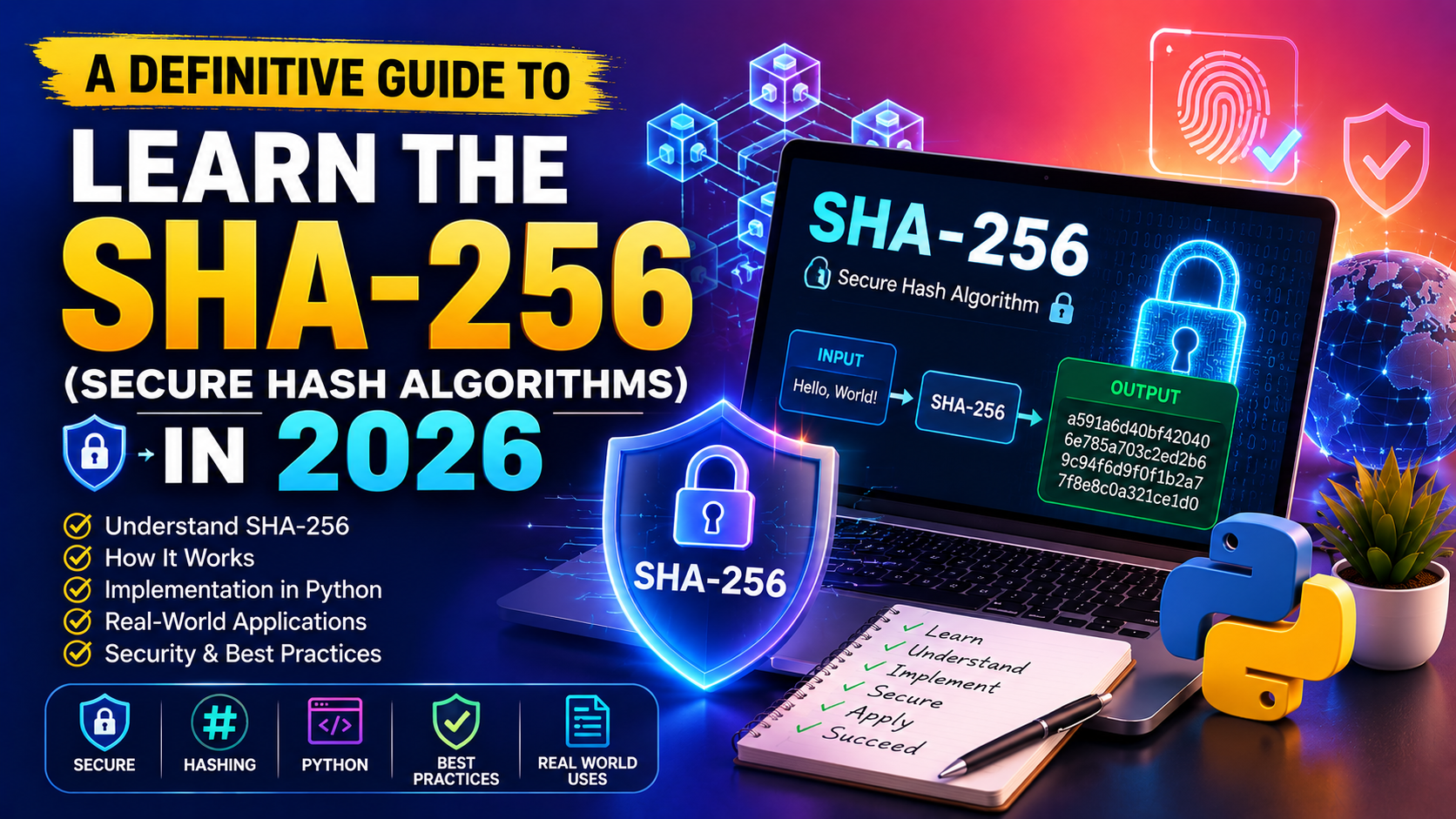 A Definitive Guide to Learn The SHA-256 (Secure Hash Algorithms) in 2026