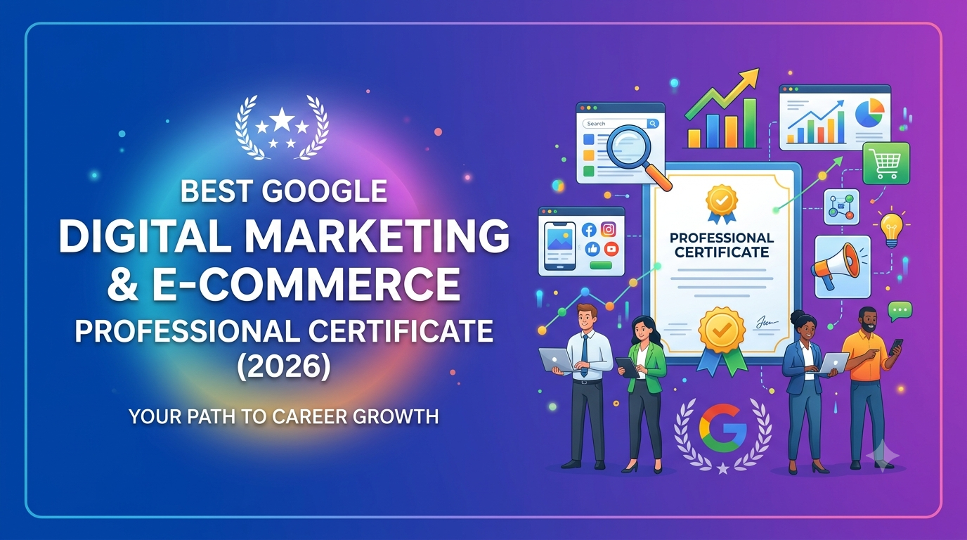 Best Google Digital Marketing & E-Commerce Professional Certificate (2026)