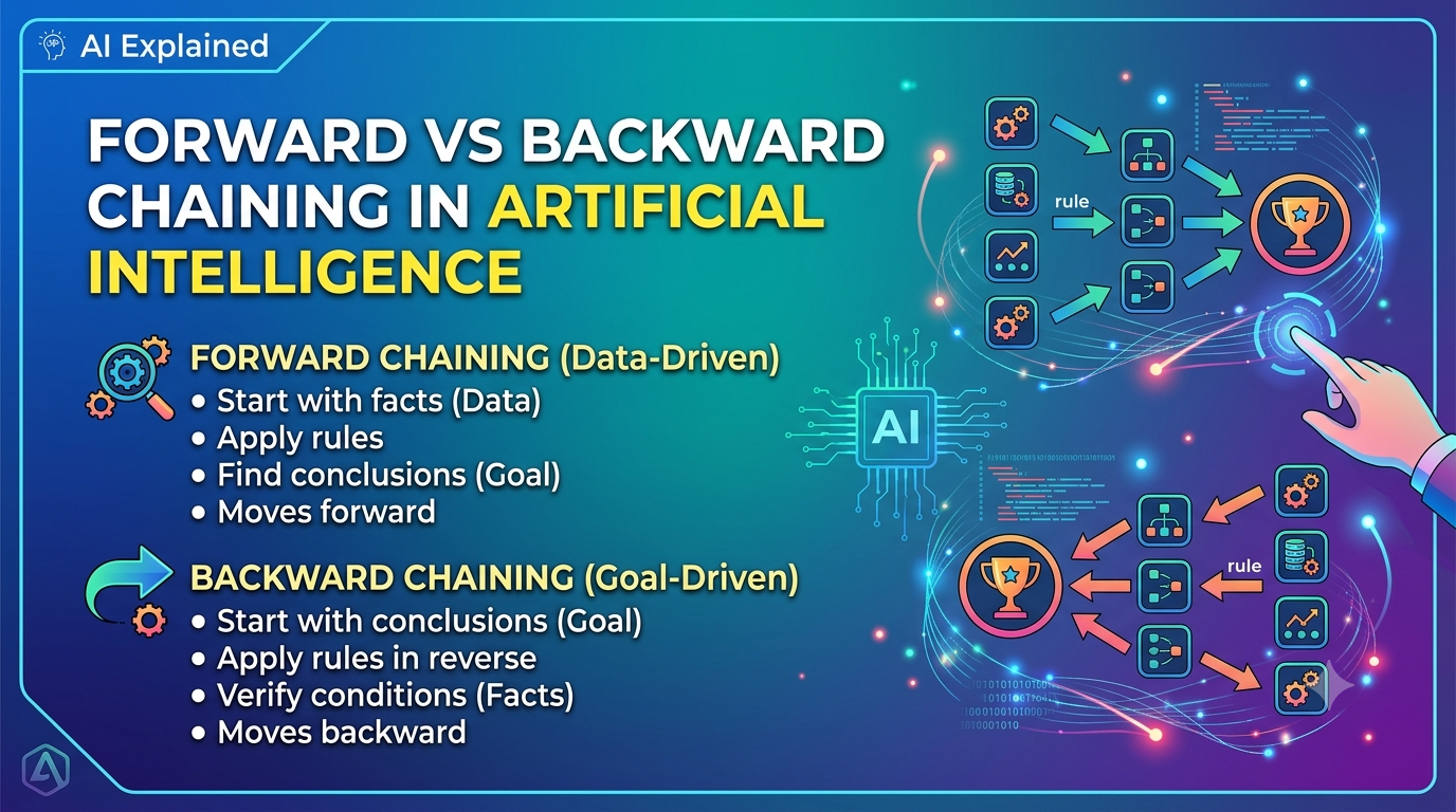 Forward vs Backward Chaining in Artificial Intelligence