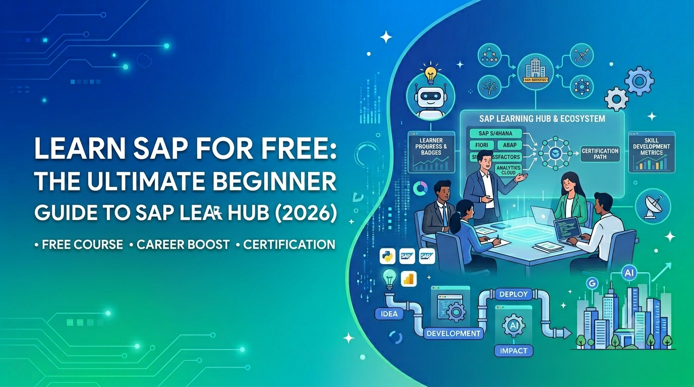 Learn SAP for Free The Ultimate Beginner Guide to SAP Learning Hub (2026)