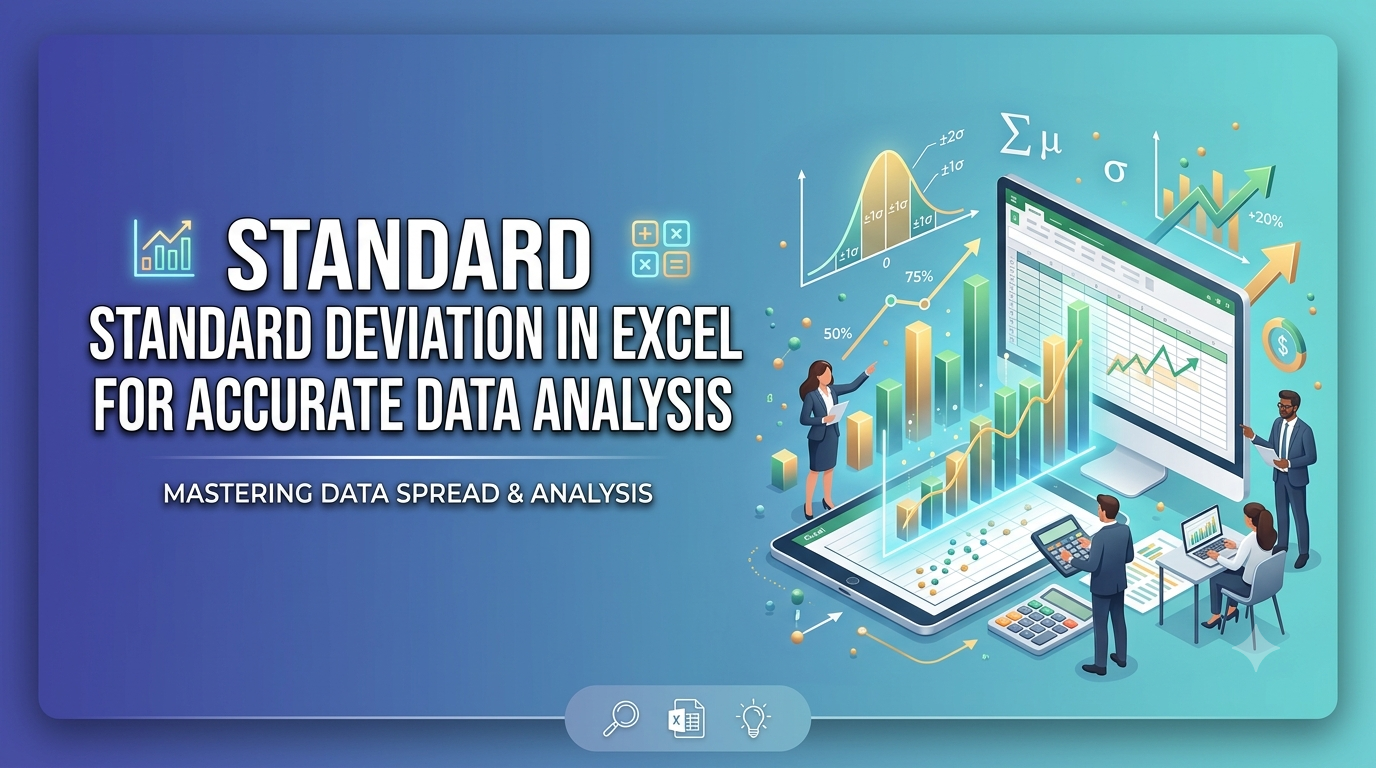 Standard Deviation in Excel for Accurate Data Analysis