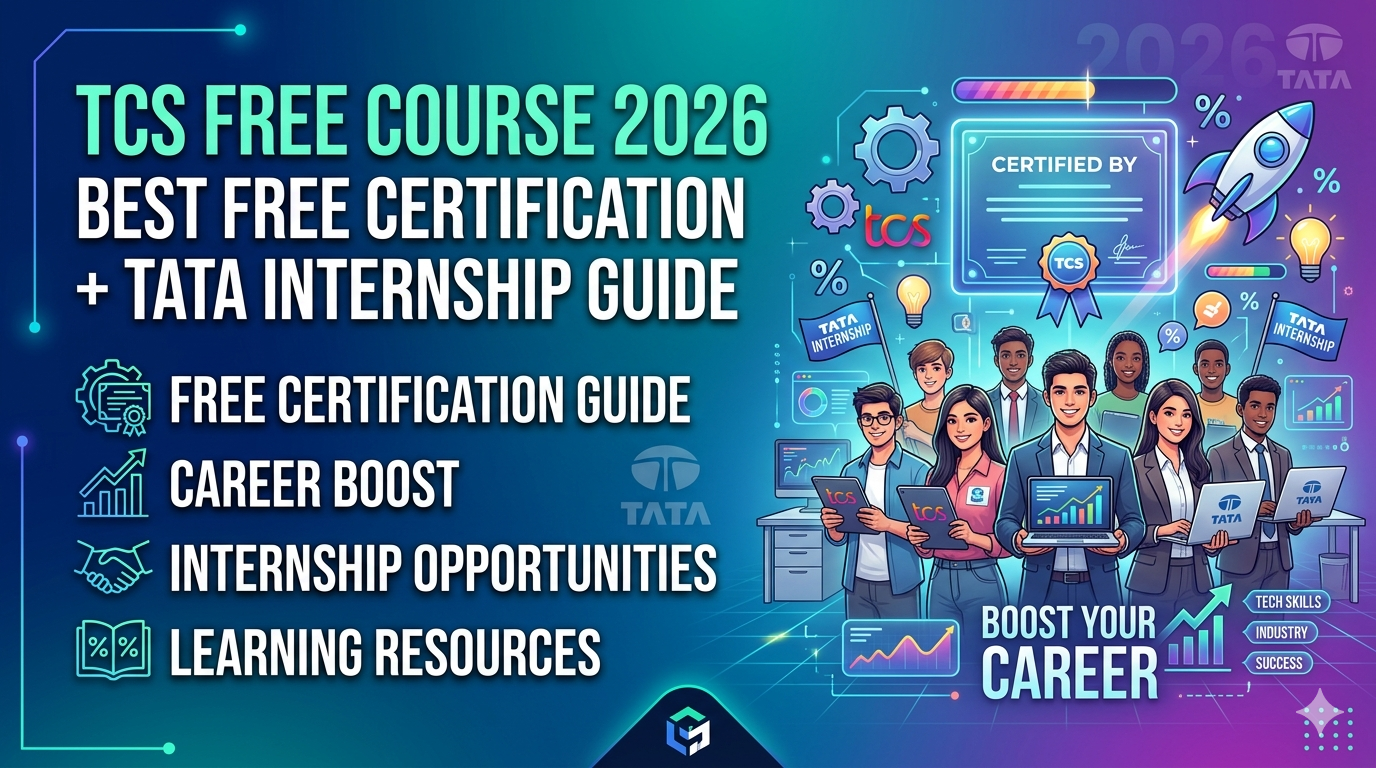 TCS Free Course 2026 – Best Free Certification + Tata Internship Guide