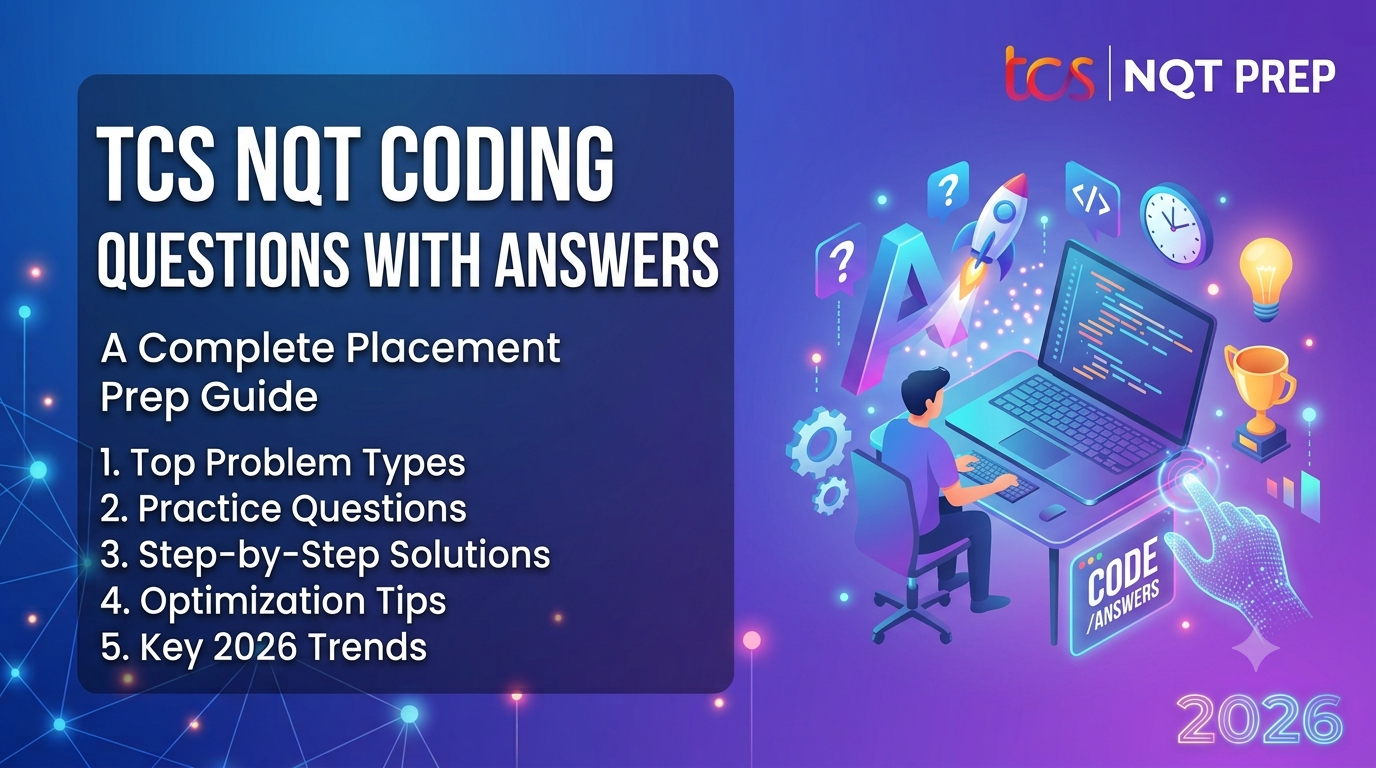 TCS NQT Coding Questions with Answers