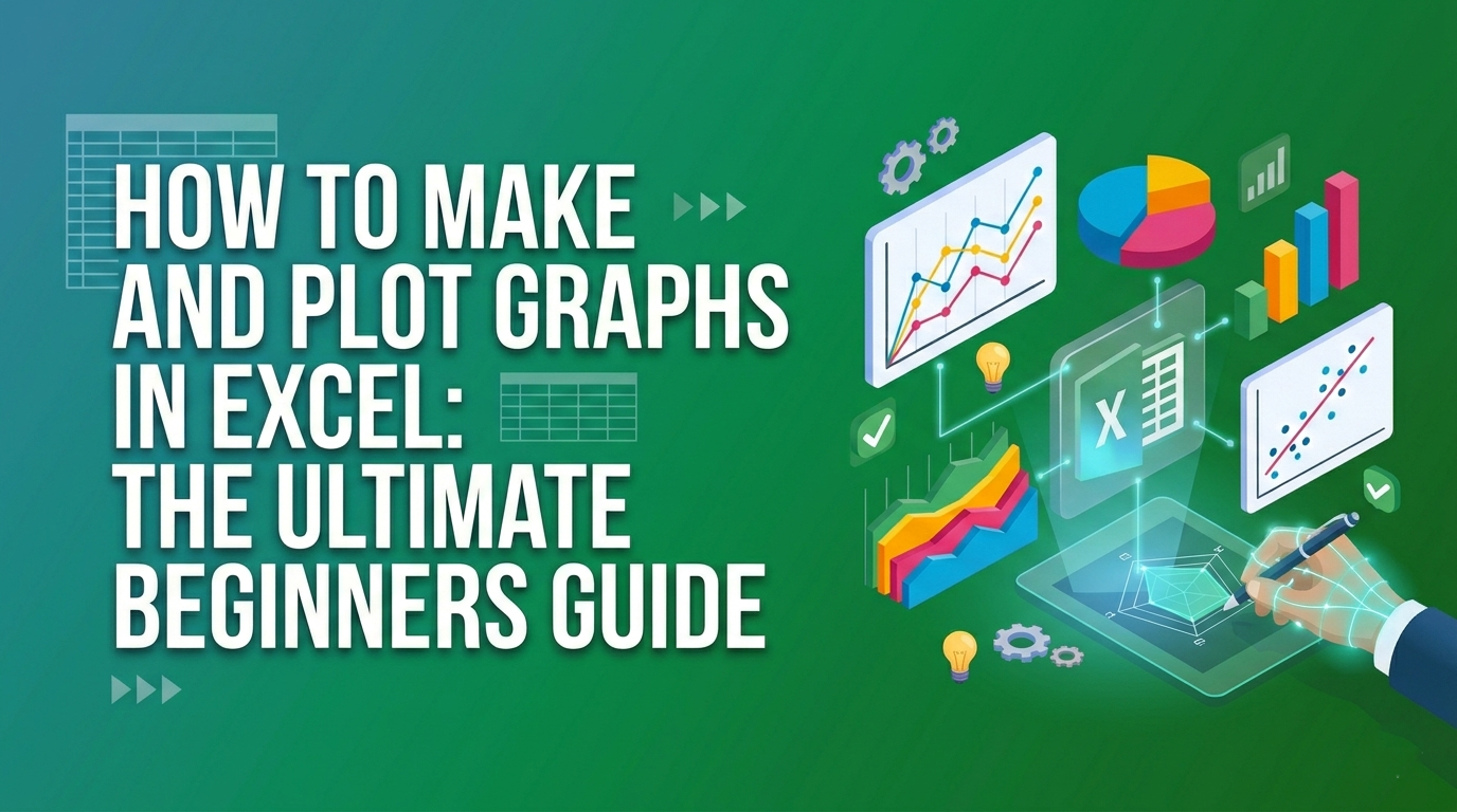 How to Make and Plot Graphs in Excel The Ultimate Beginners Guide