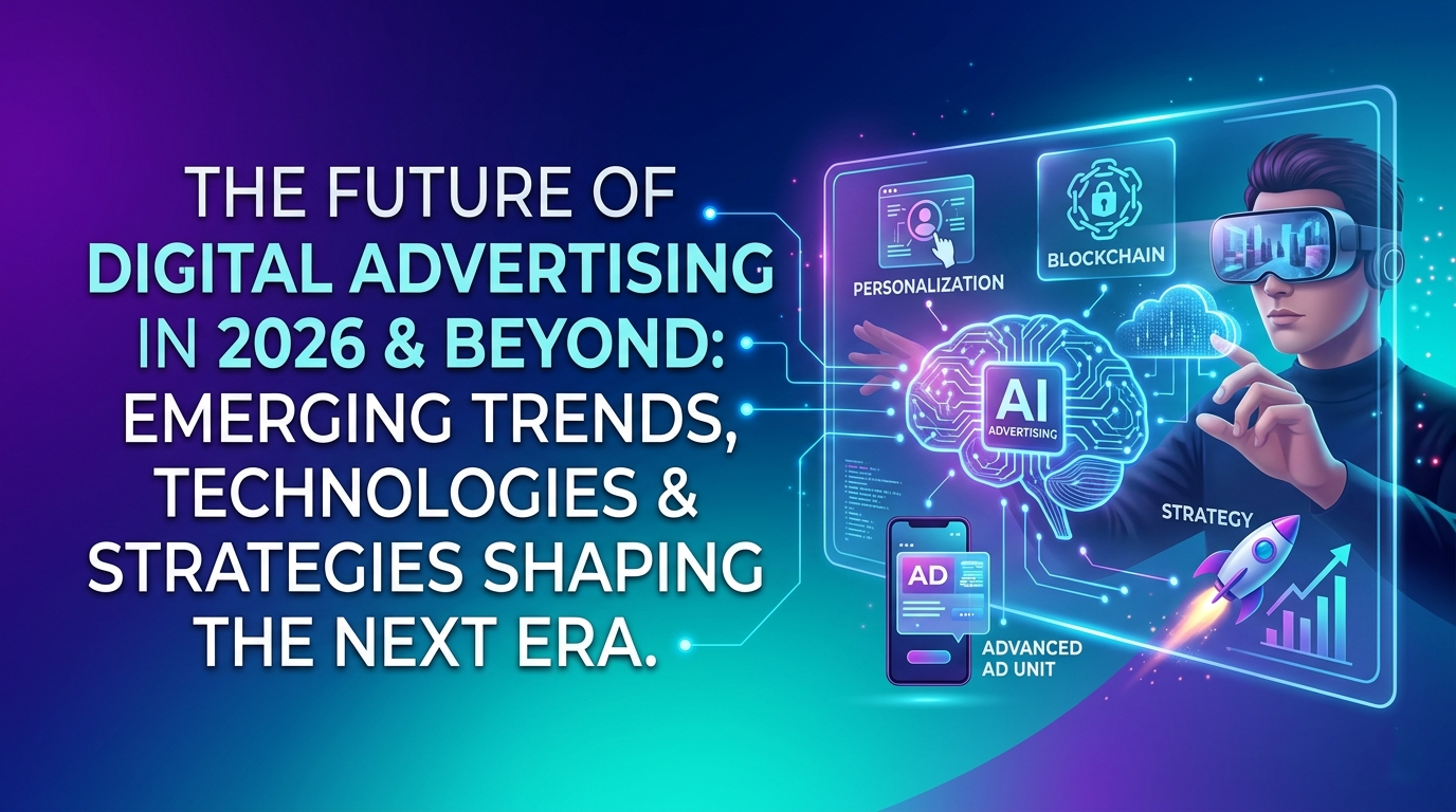 The Future of Digital Advertising in 2026 and Beyond Emerging Trends, Technologies & Strategies Shaping the Next Era
