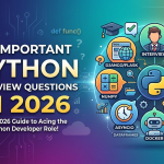 30 Important Python Interview Questions in 2026