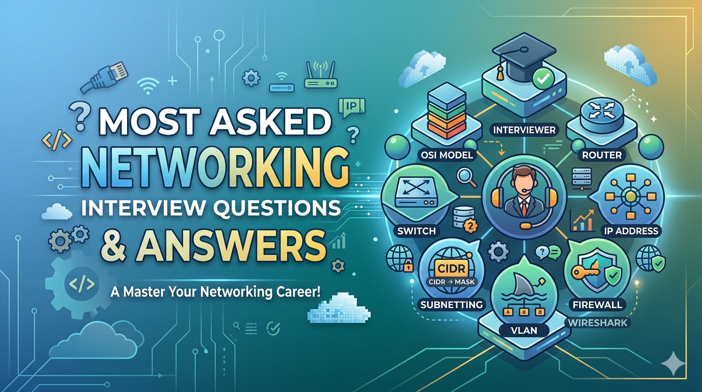 Most Asked Networking Interview Questions and Answers