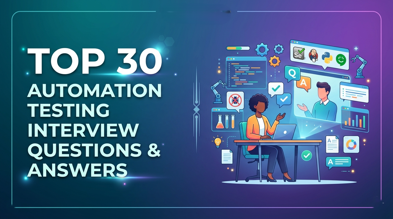 Top 30 Automation Testing Interview Questions and Answers