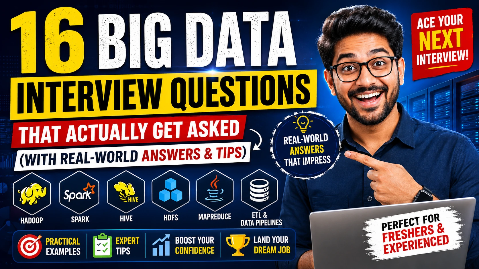 25 Big Data Interview Questions That Actually Get Asked