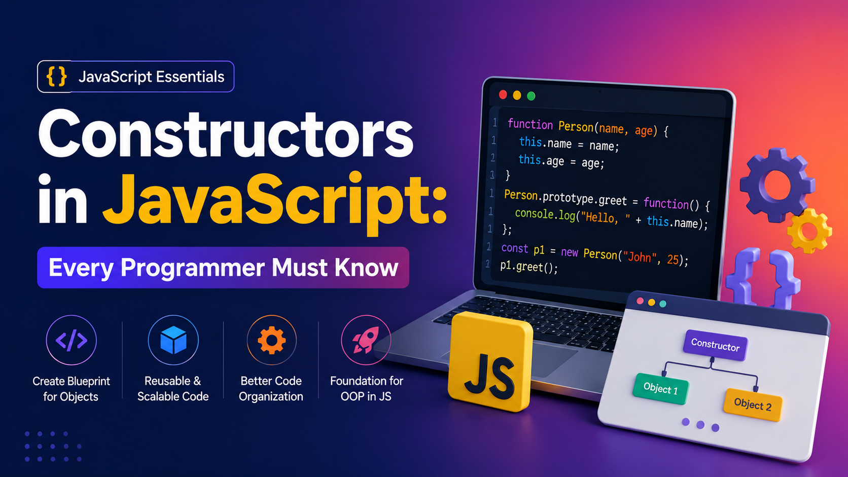 Constructors in JavaScript: Every Programmer Must Know