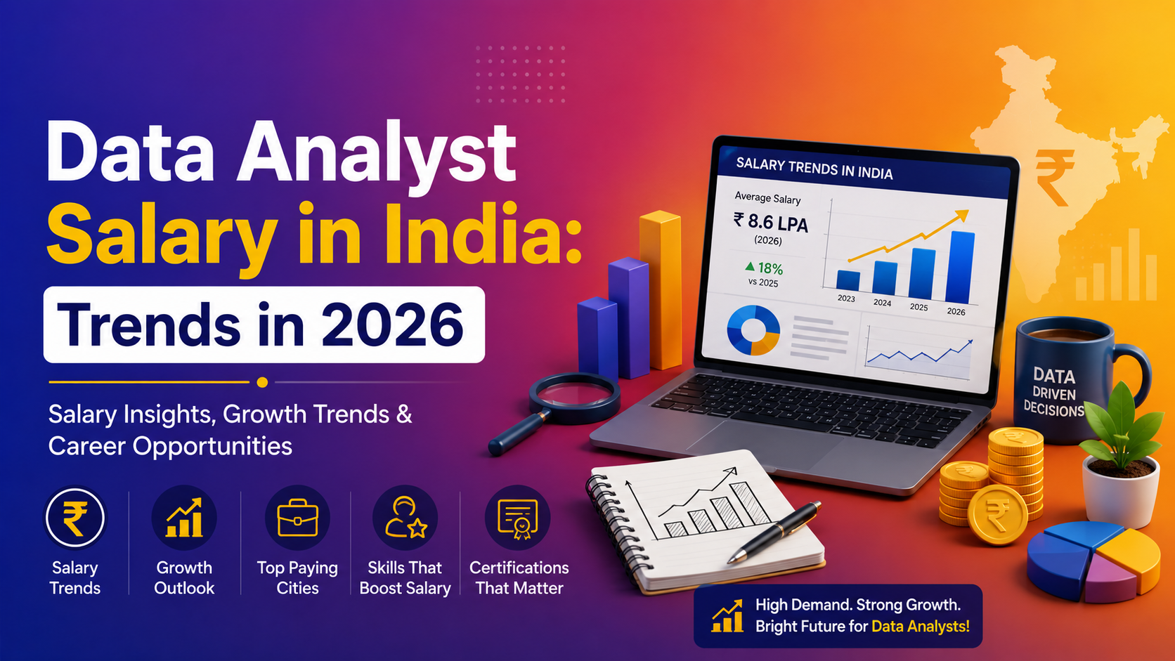 Data Analyst Salary in India Trends in 2026