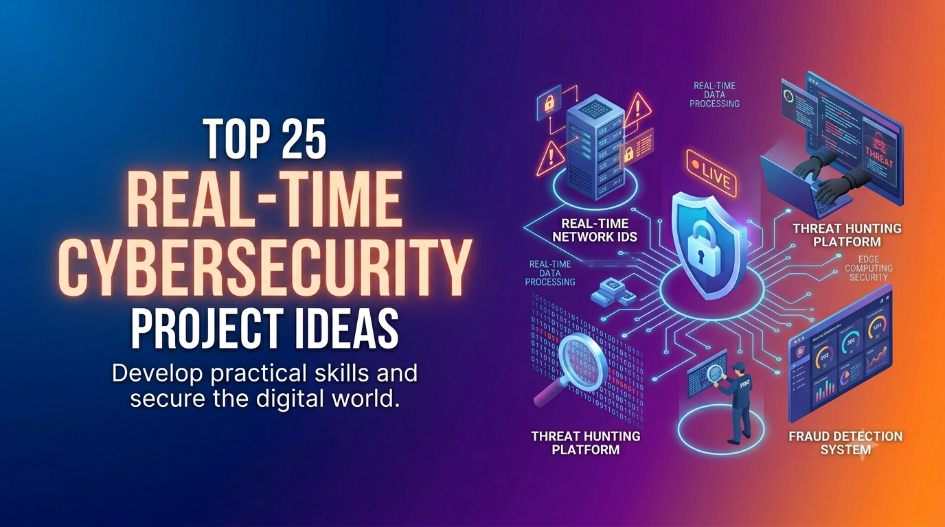 Top 25 Real-Time Cybersecurity Project Ideas