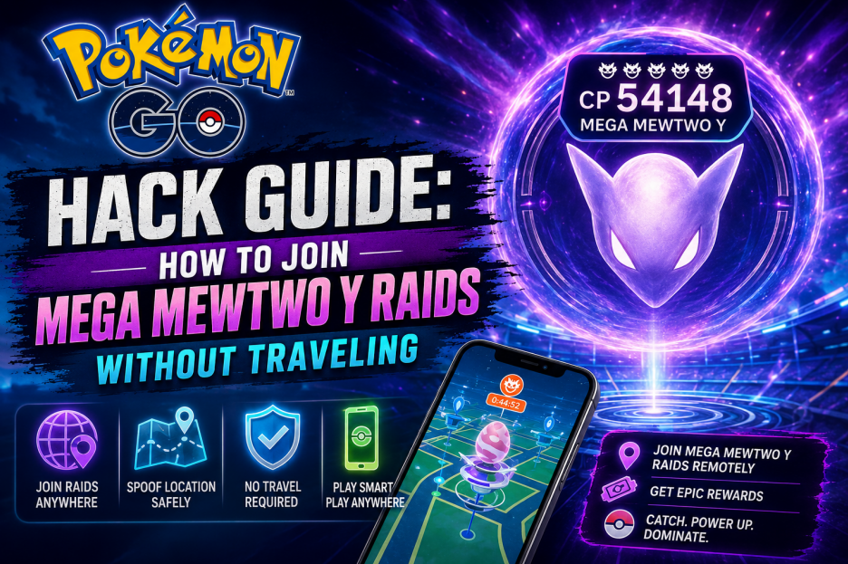 Pokémon GO Hack Guide: How to Join Mega Mewtwo Y Raids Without Traveling