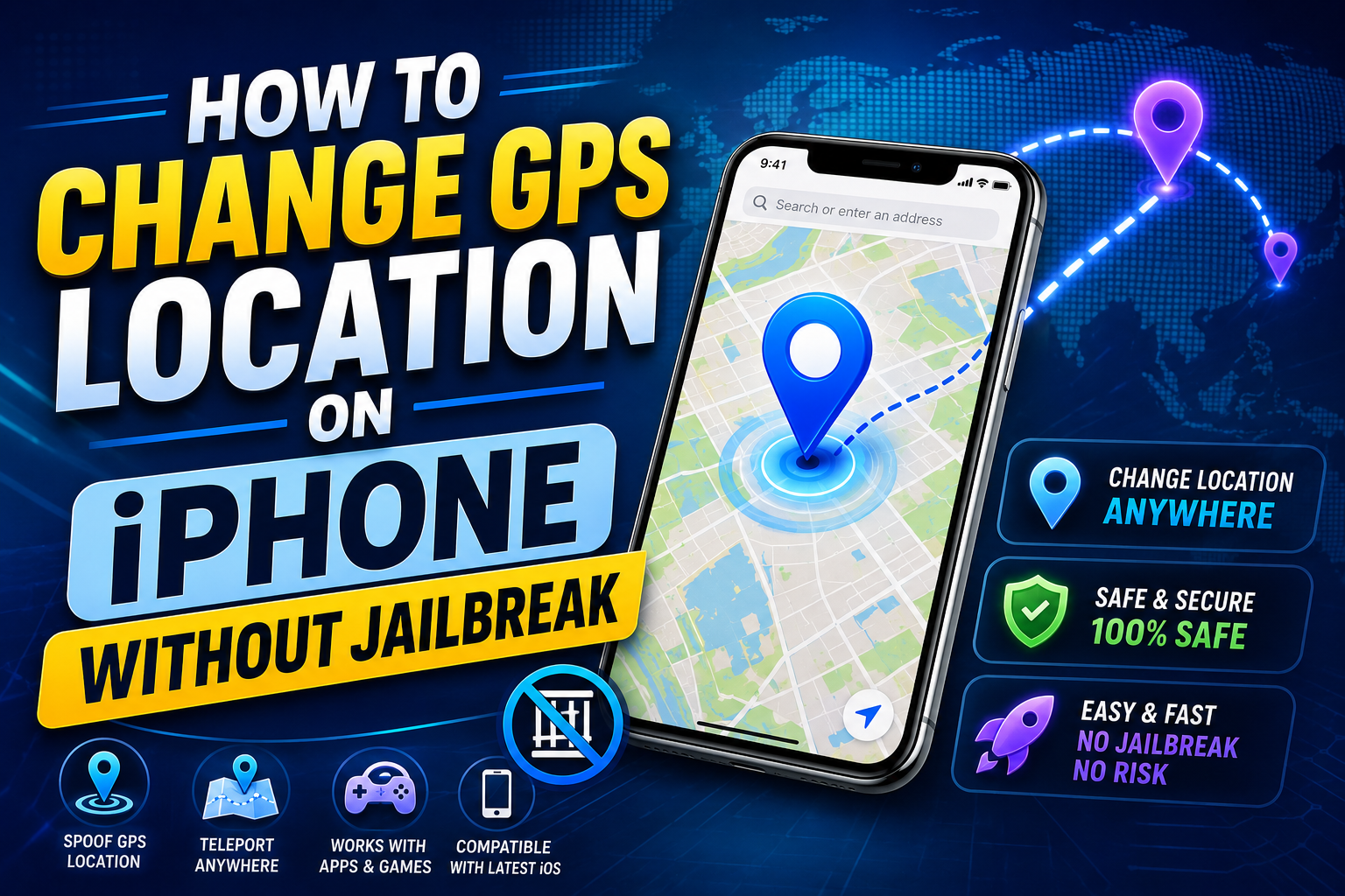 How to Change GPS Location on iPhone Without Jailbreak